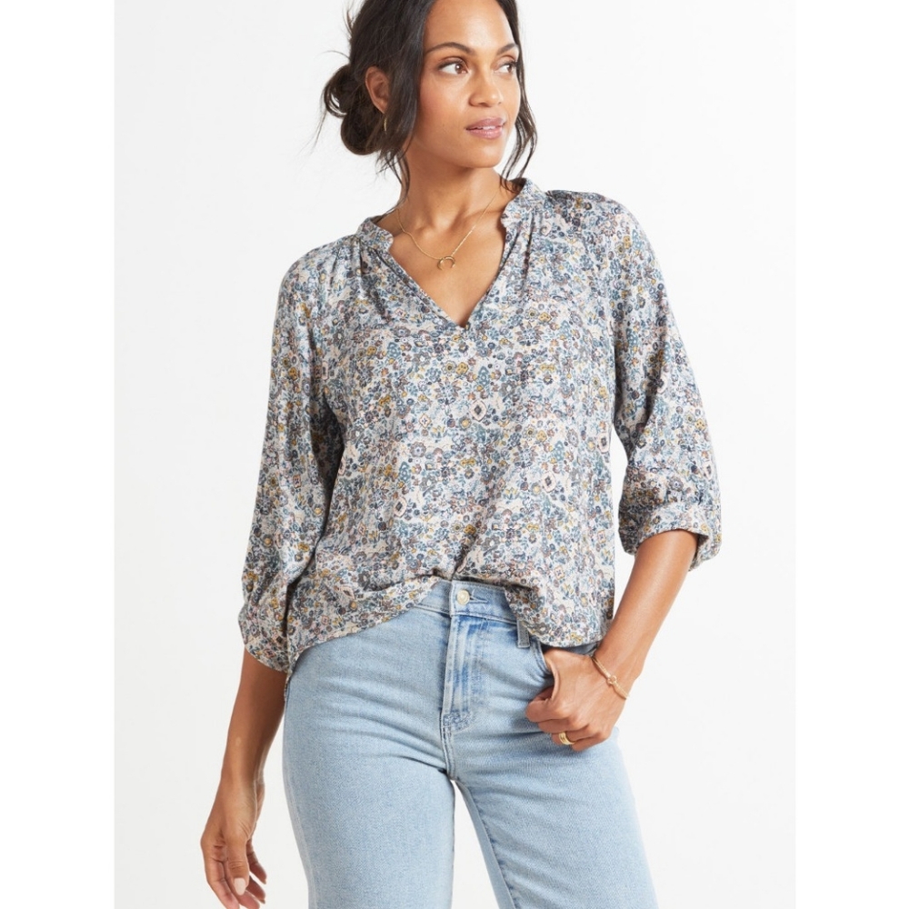 Roan + Ryan Alice Raglan Blouse NWT
